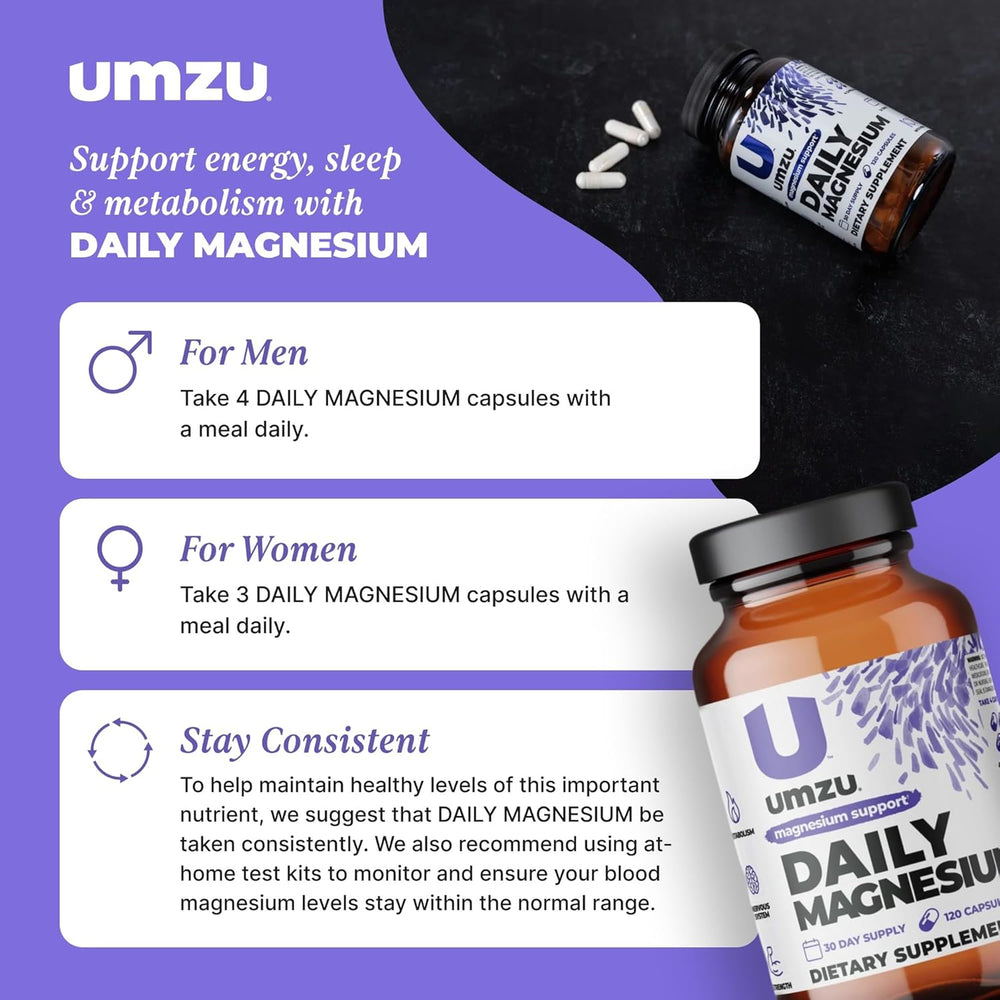 Daily Magnesium: 3 Pack Bundle Bundles UMZU