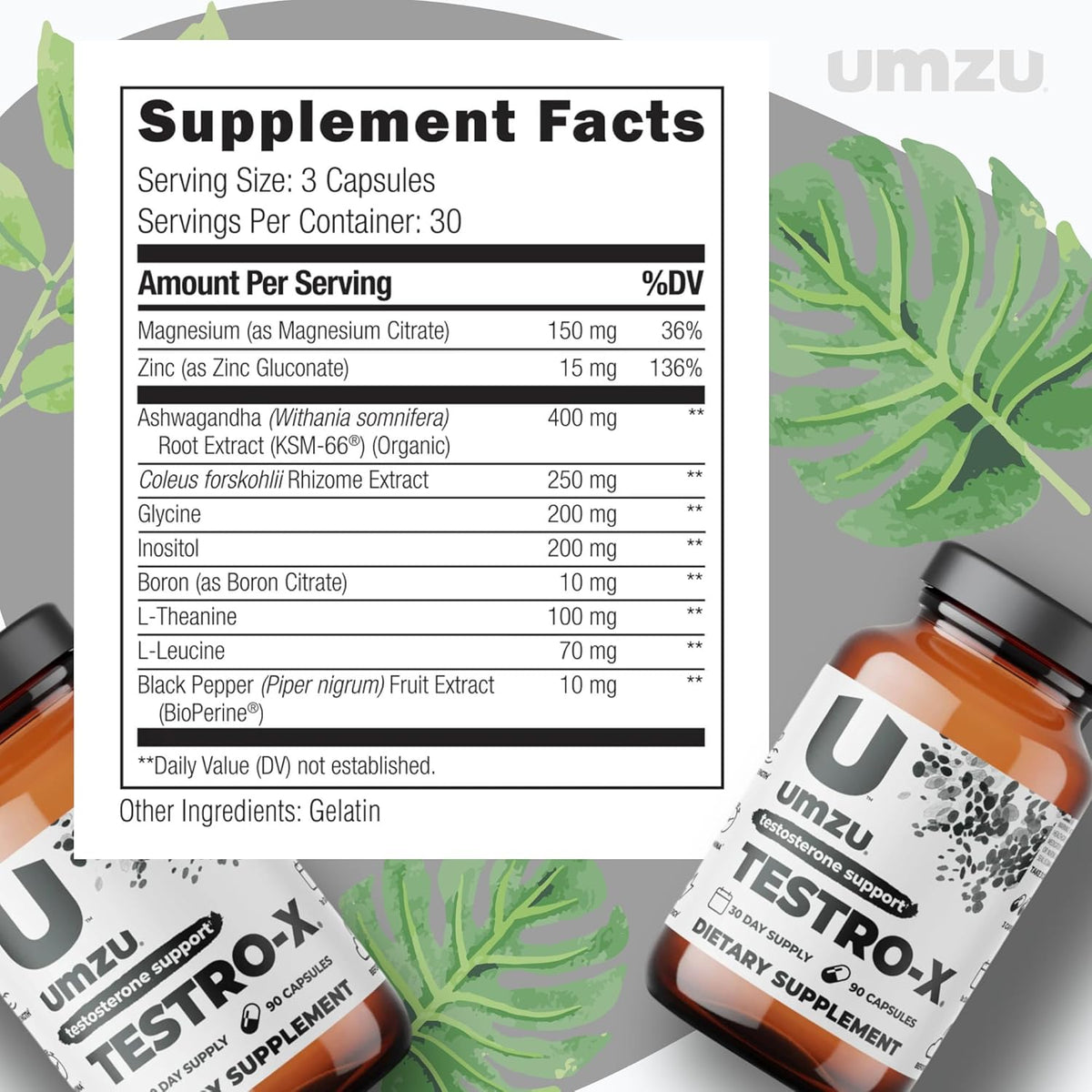 TESTRO-X SK Capsule UMZU