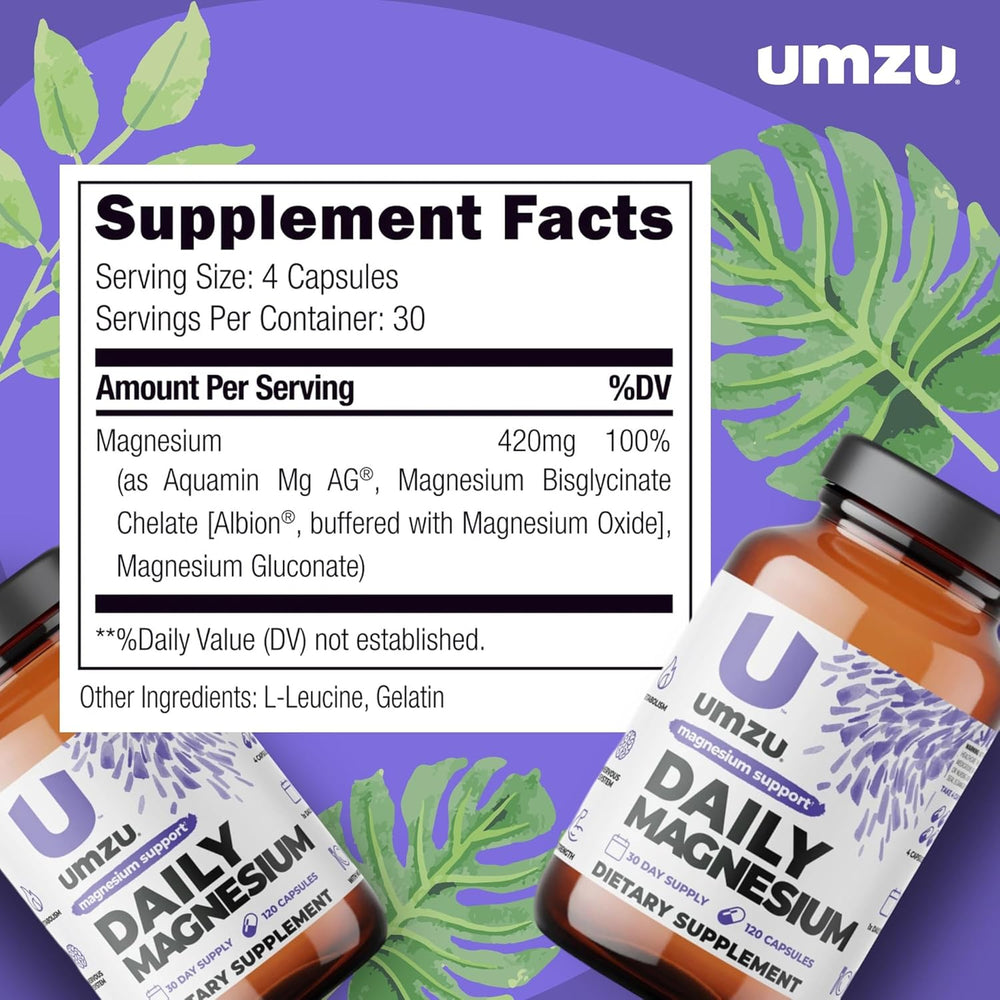 Daily Magnesium: 3 Pack Bundle Bundles UMZU