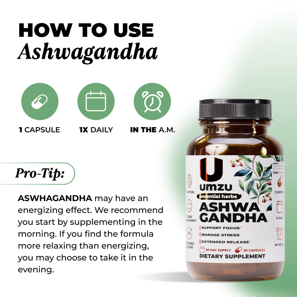 Ashwagandha: 3 Pack Bundle Bundles UMZU