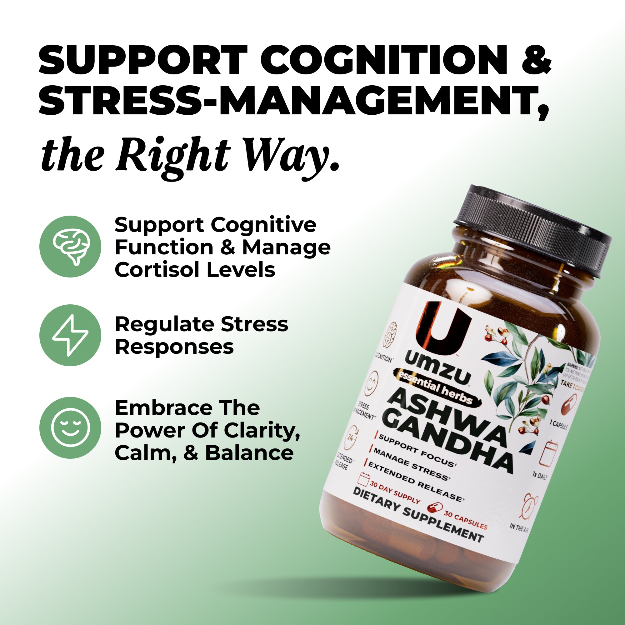 Ashwagandha: FBM Listing Capsule UMZU