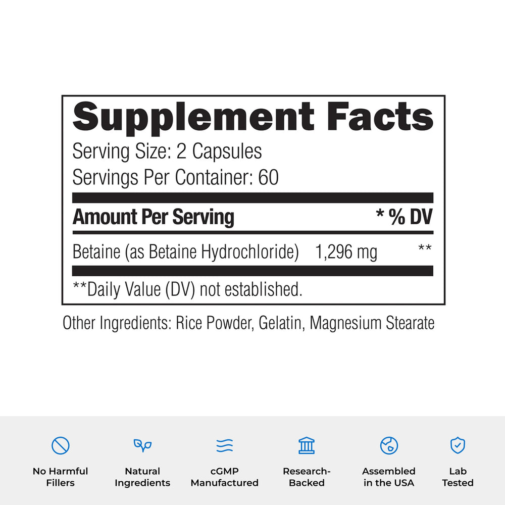 Betaine HCl: 3 Pack Bundle Bundles UMZU