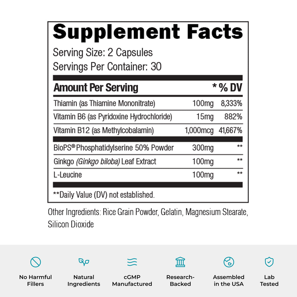 Cortigon: Natural Stress Relief & Cognitive Support Capsule UMZU