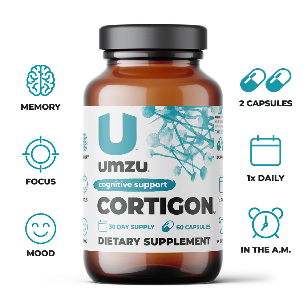 Brain Bundle: zuRelief, Mucuna Pruriens, Cortigon & Choline Bundles UMZU   
