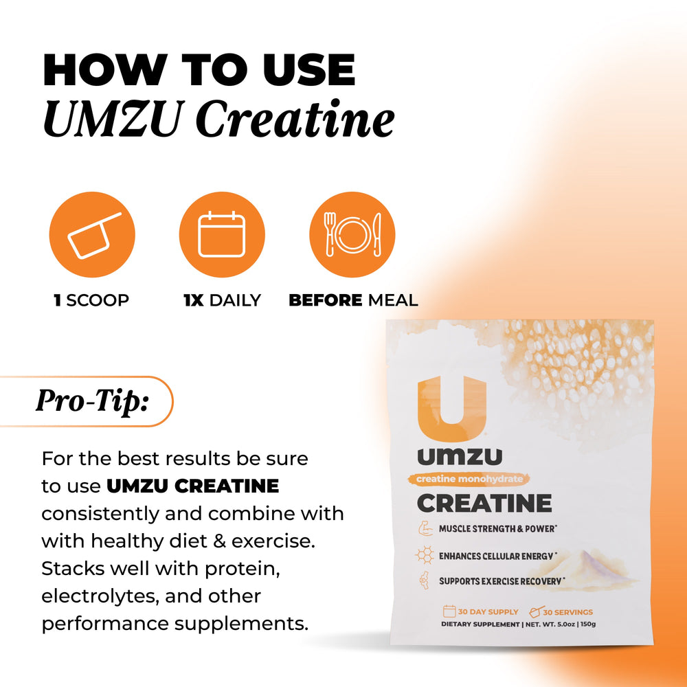 Creatine: 3 Pack Bundle Powder UMZU