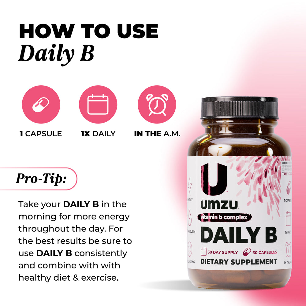 Daily B: Energy & Metabolism Capsule UMZU