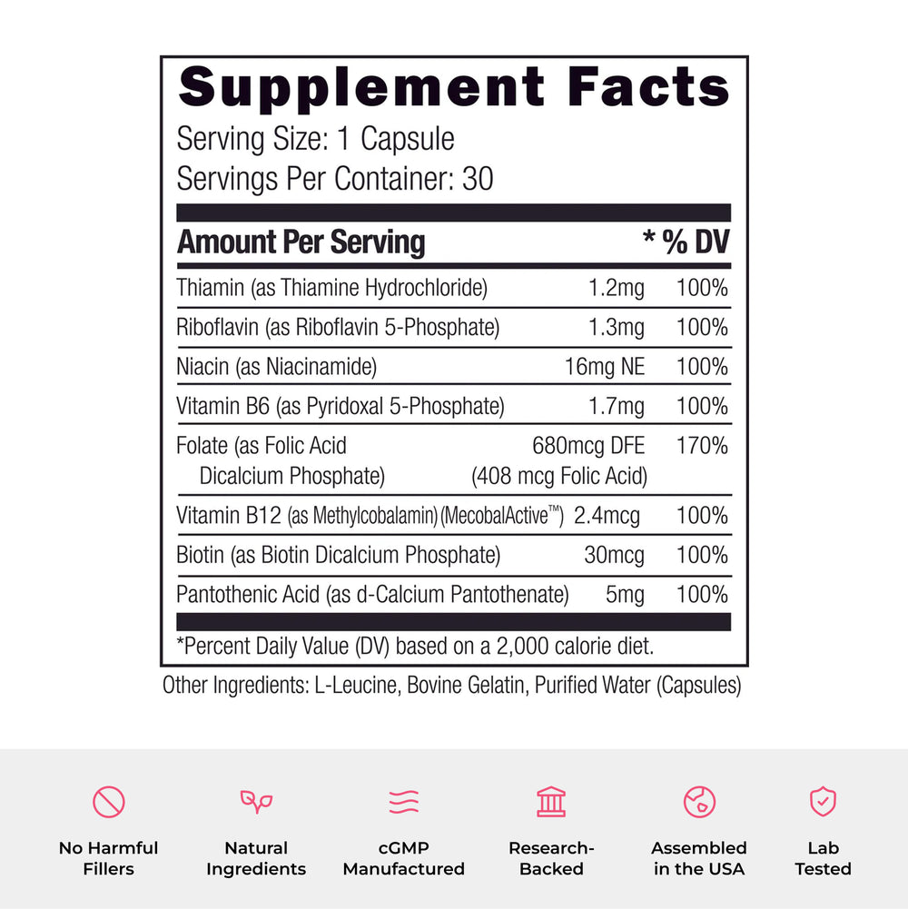 Daily B: Energy & Metabolism Capsule UMZU