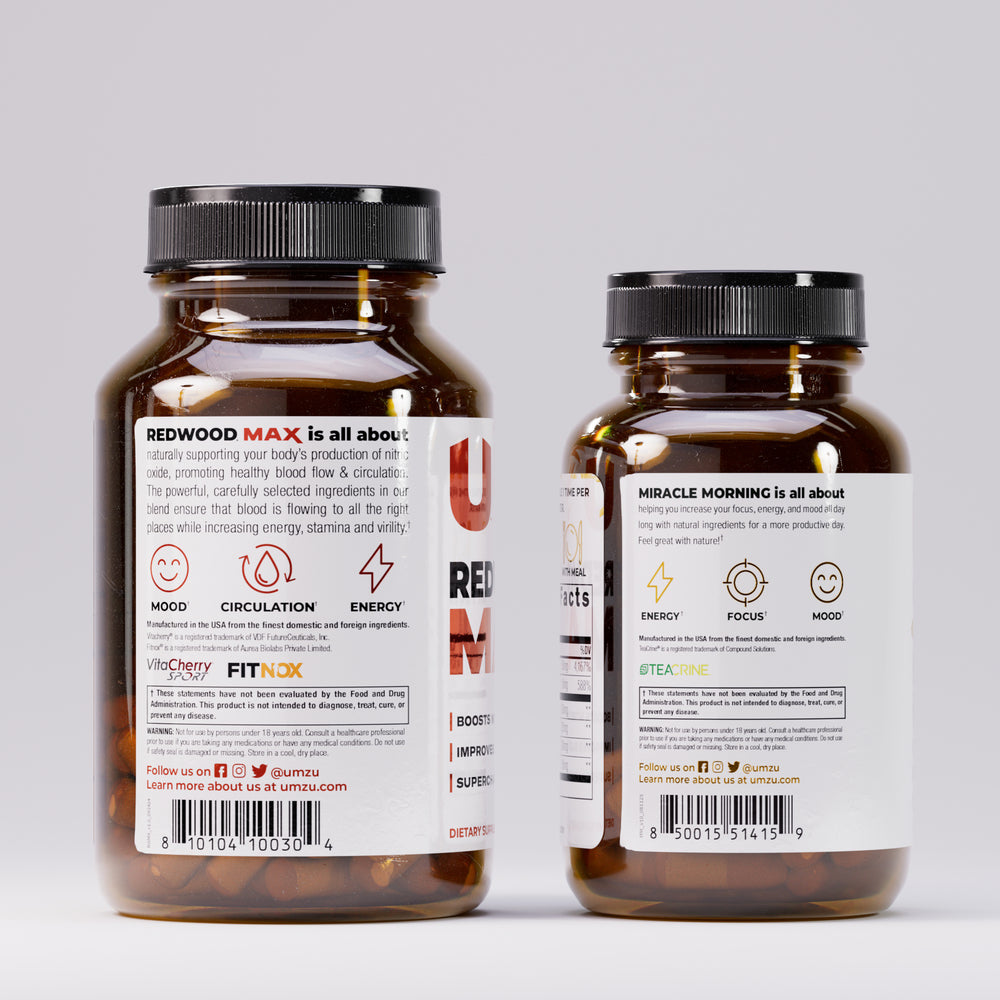 Energy Bundle: Redwood Max and Miracle Morning Bundles UMZU