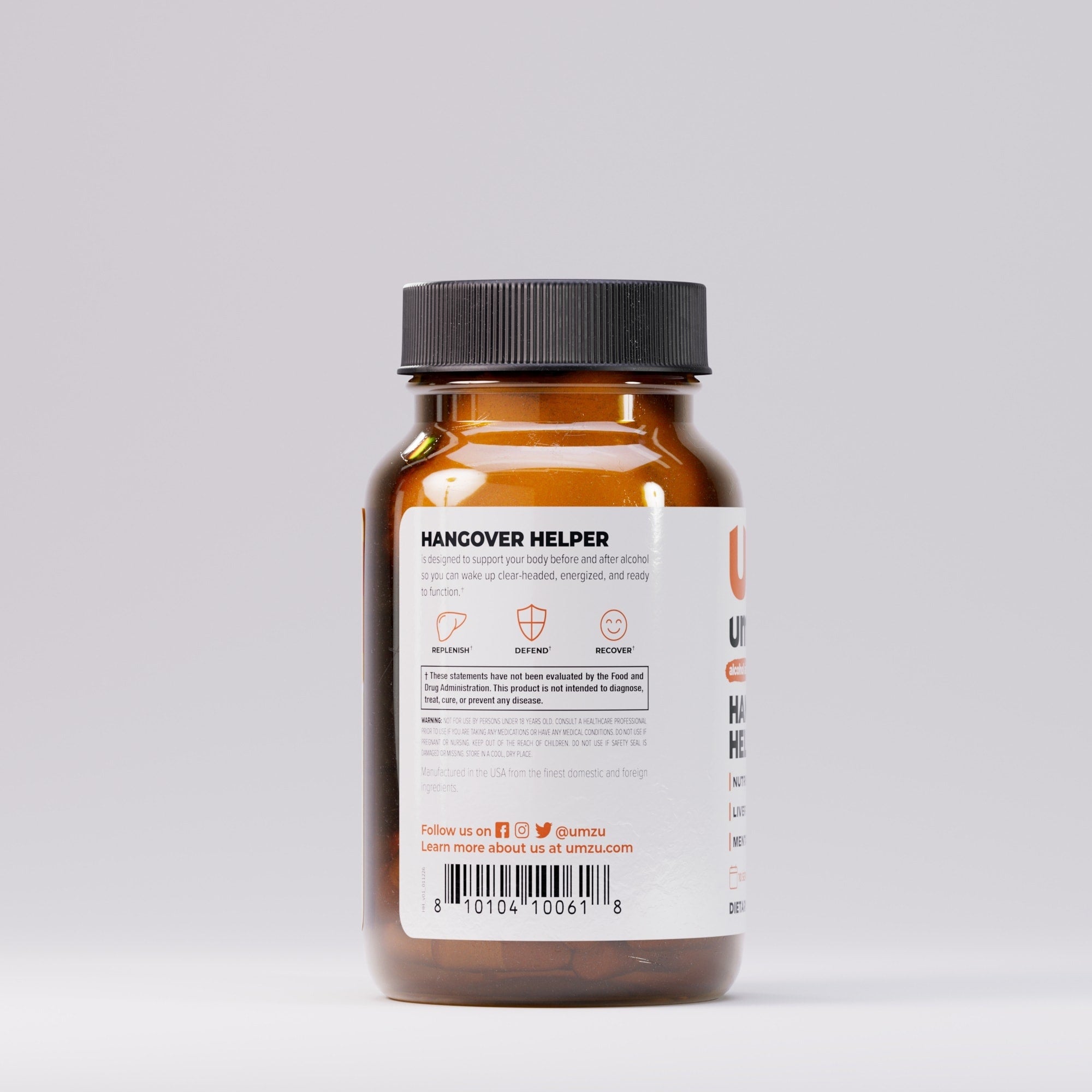 Hangover Helper: 2 Pack Bundle Capsule UMZU