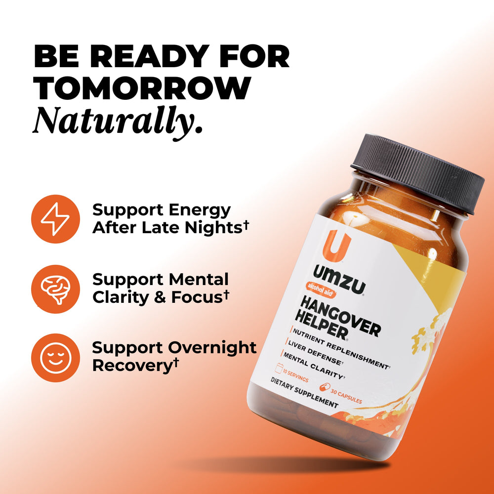 Hangover Helper: 3 Pack Bundle Capsule UMZU