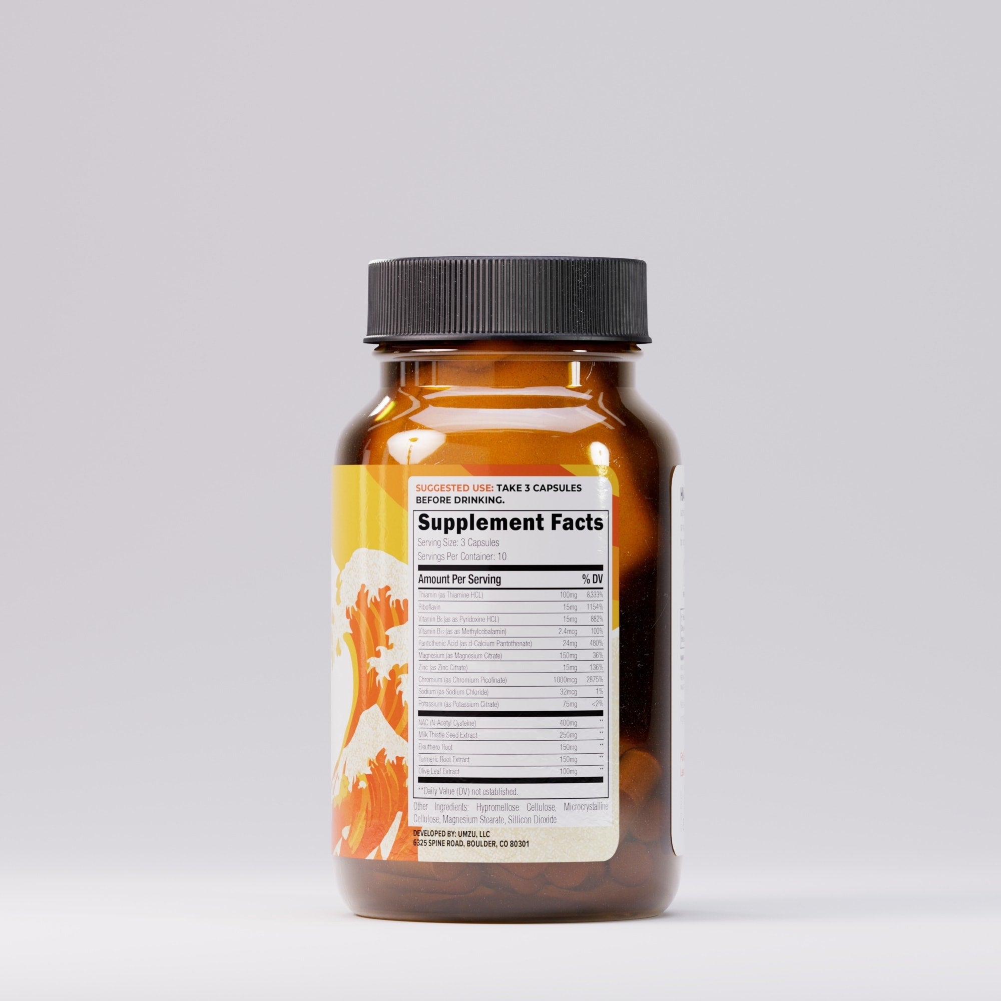 Hangover Helper: 2 Pack Bundle Capsule UMZU