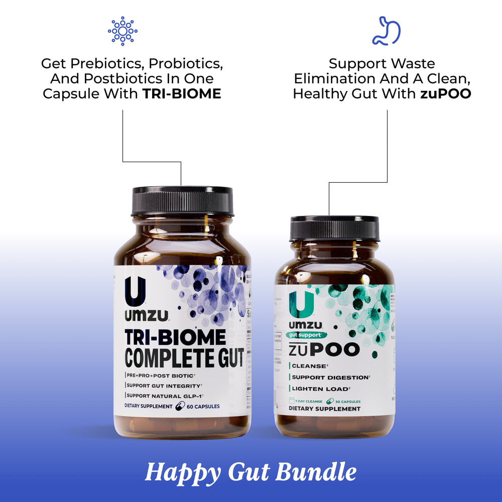 Happy Gut Duo Bundle: Tri-Biome and zuPOO