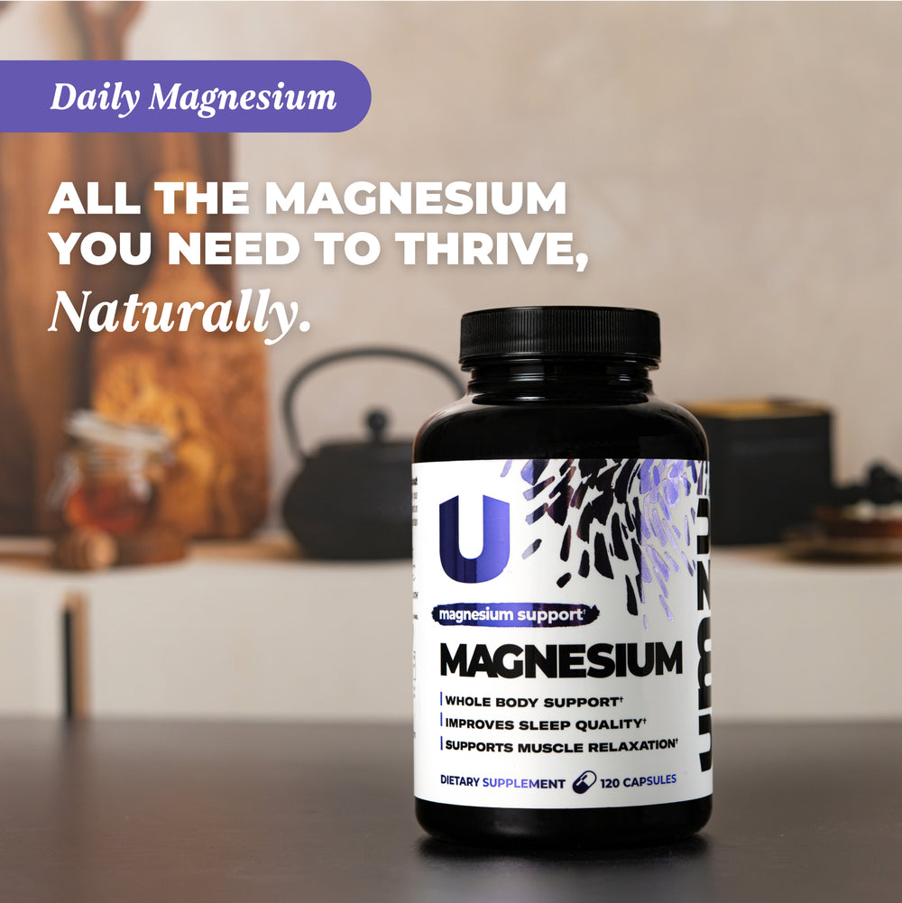 Daily Magnesium: Metabolism, Energy & Sleep Support