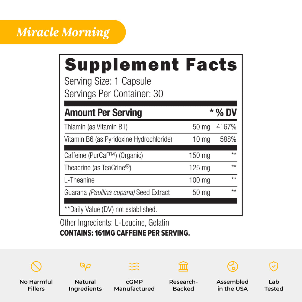 Energy Bundle: Redwood Max and Miracle Morning