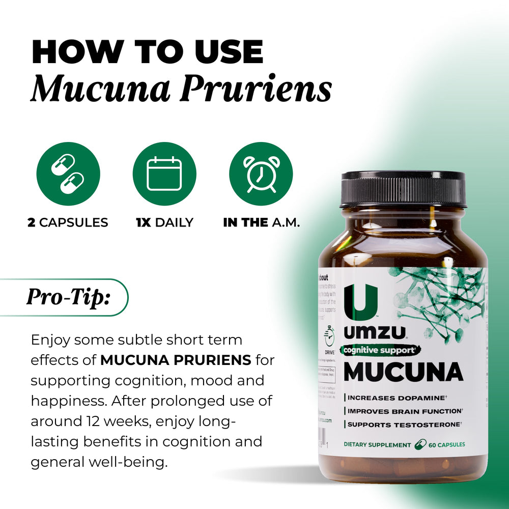 Mucuna Pruriens: 3 Pack Bundle Bundles UMZU