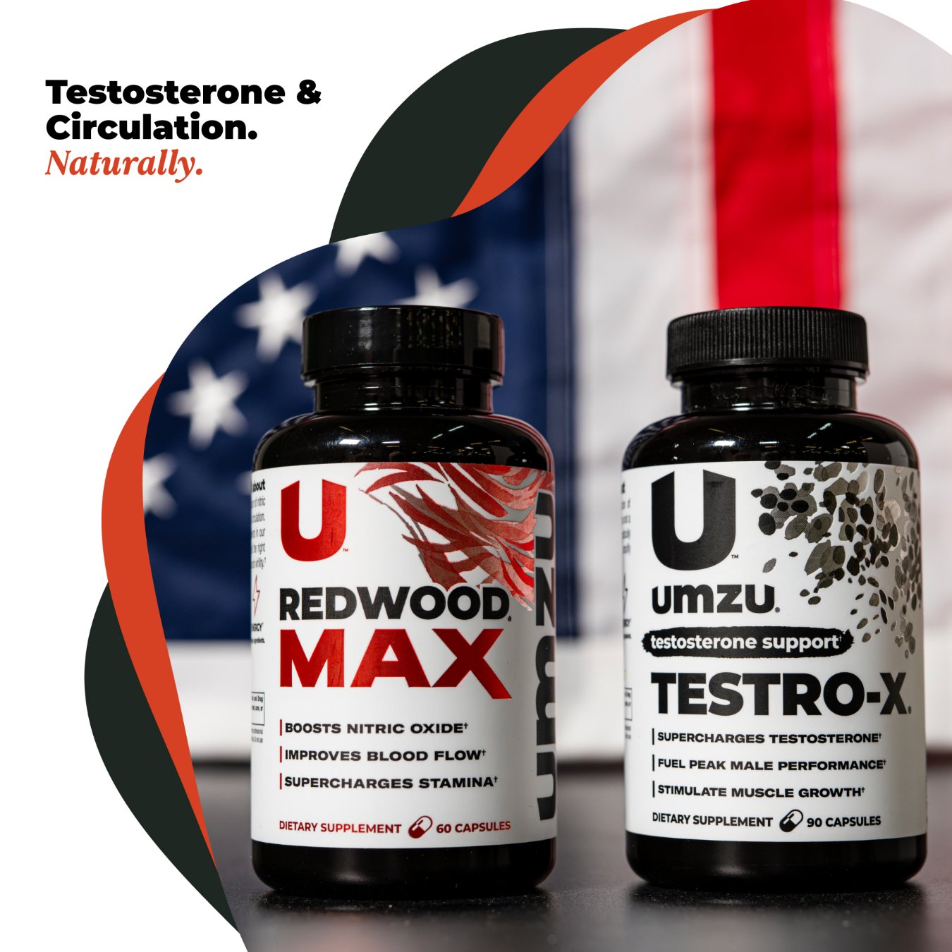Peak Performance Bundle: Boost Testosterone and Blood Flow Bundles UMZU