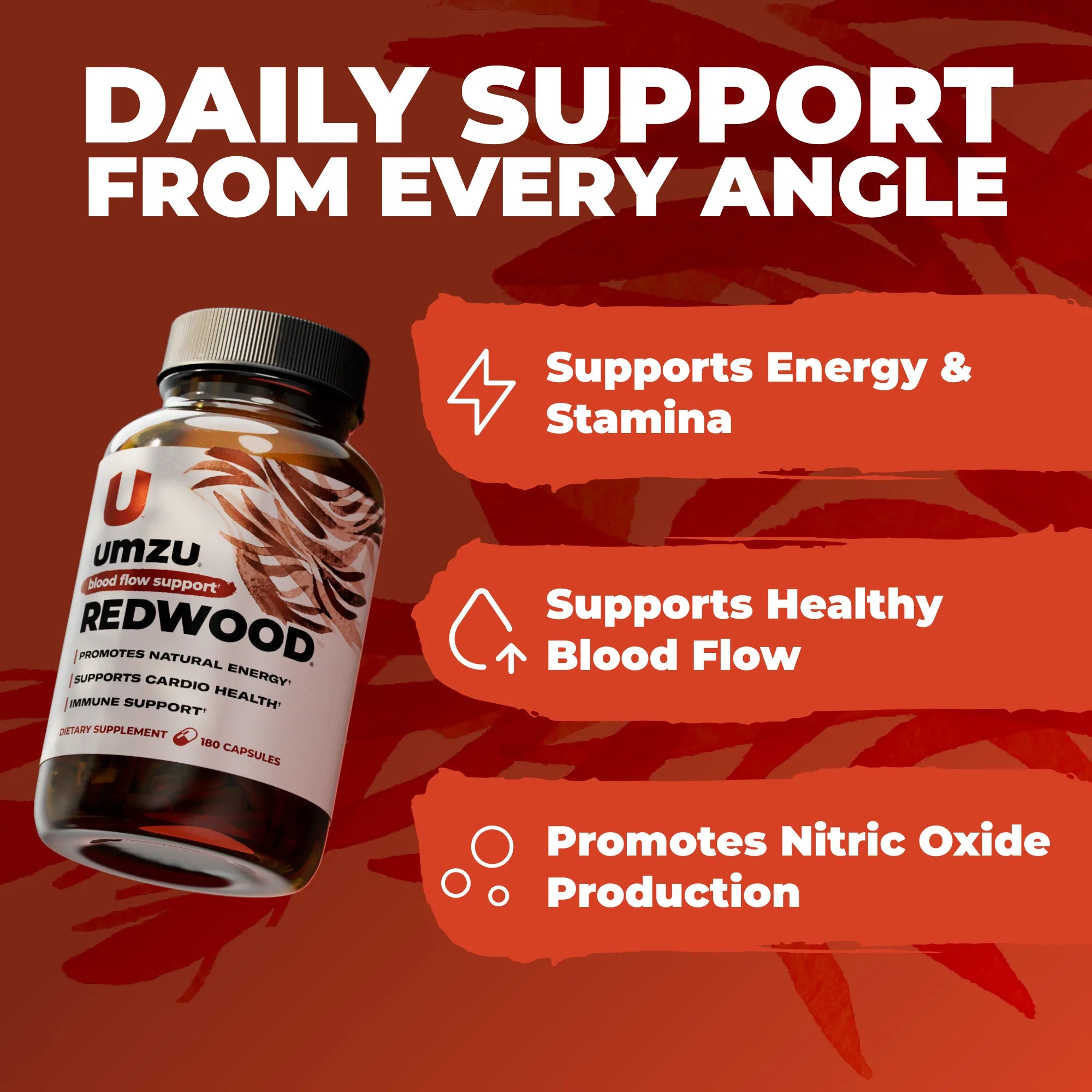 Redwood: Boost Nitric Oxide & Blood Flow Capsule UMZU