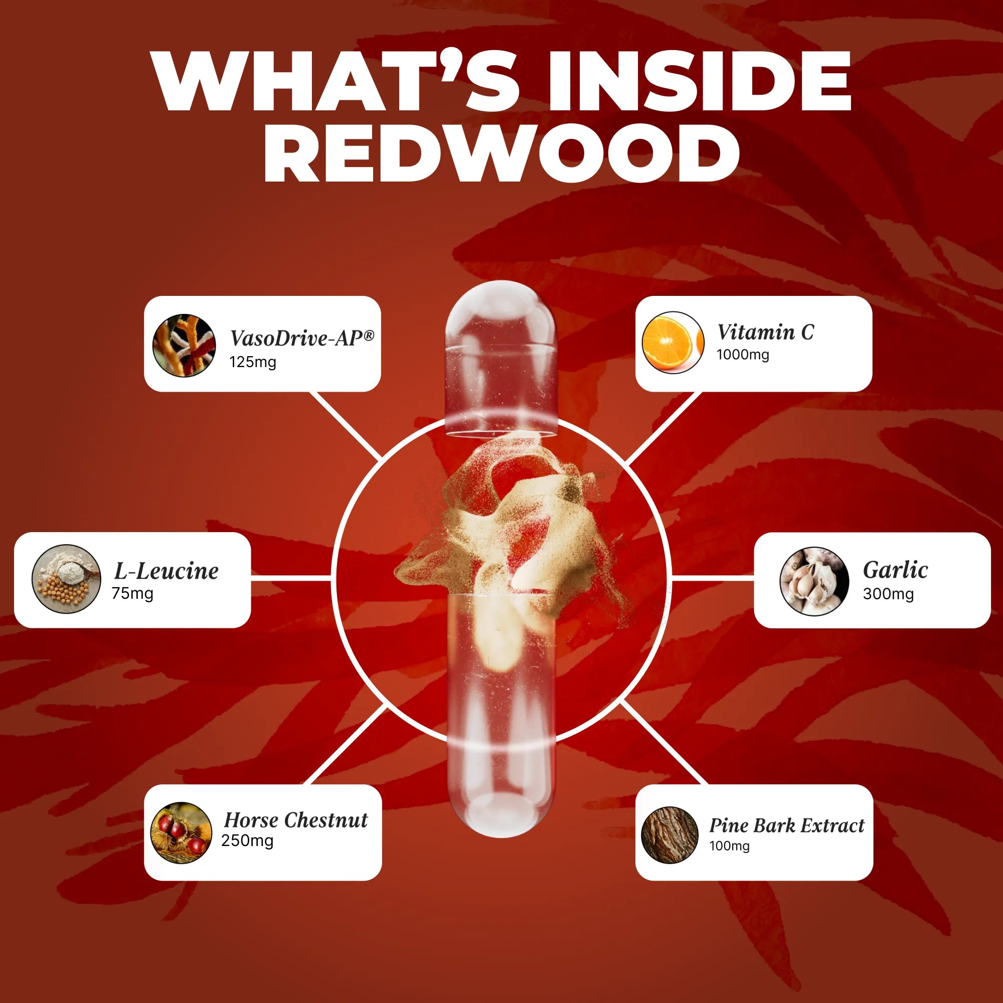 Redwood: Boost Nitric Oxide & Blood Flow