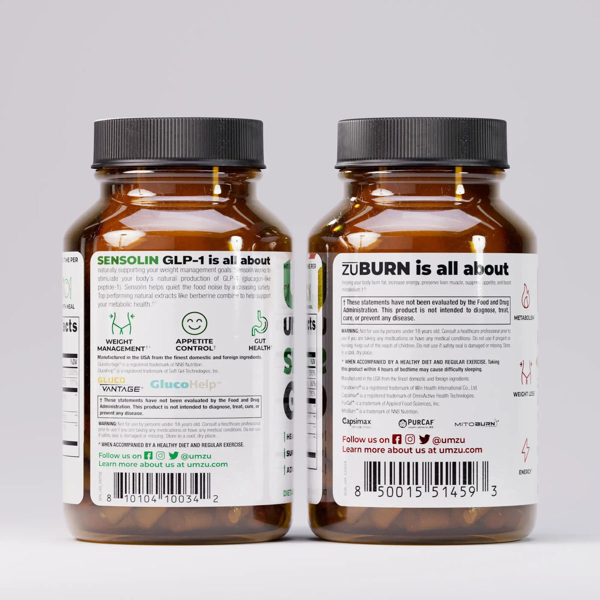 The Slimmer Summer Bundle: Support Weight Loss and Energy Capsule UMZU