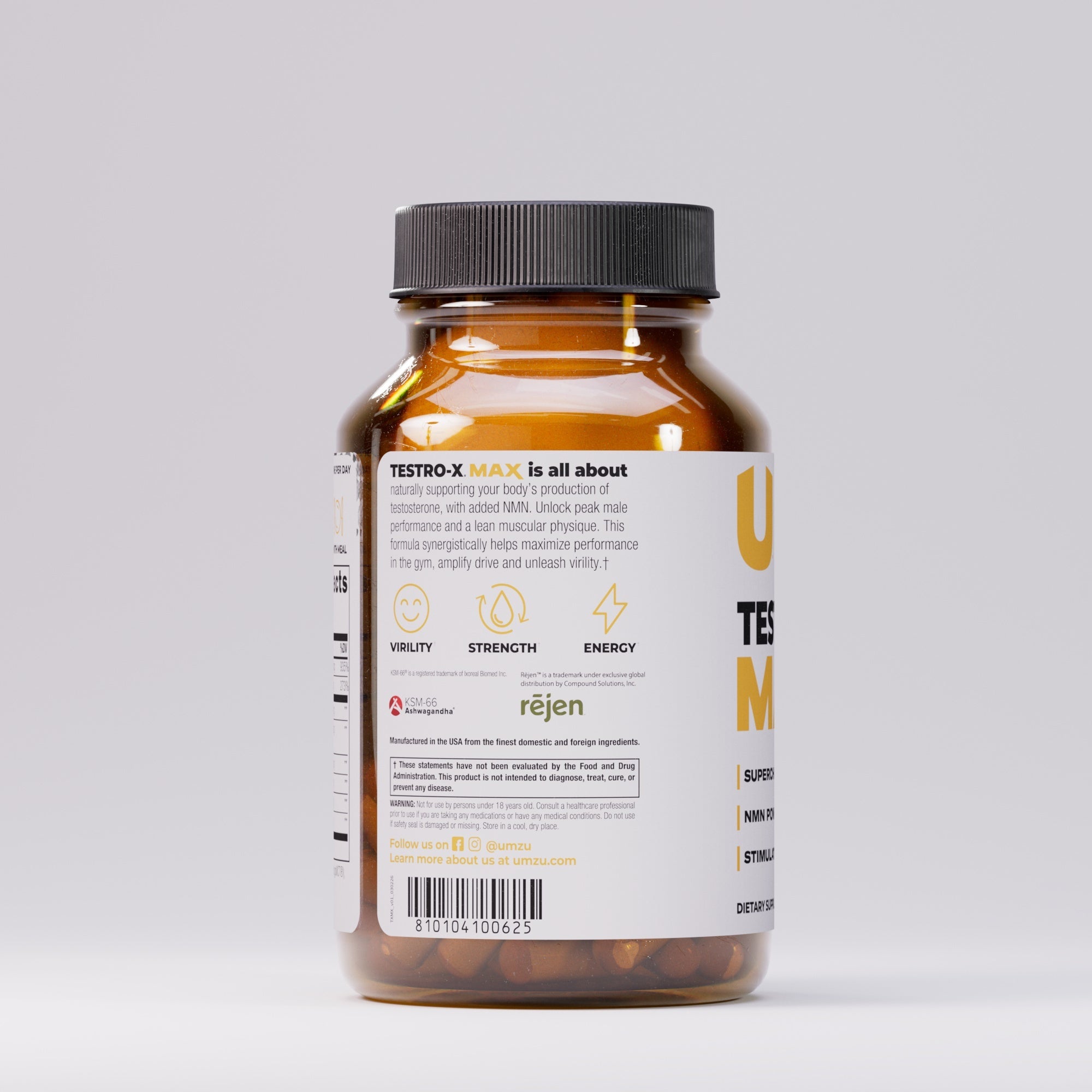 Testro-X MAX: 2 Pack Bundle Capsule UMZU