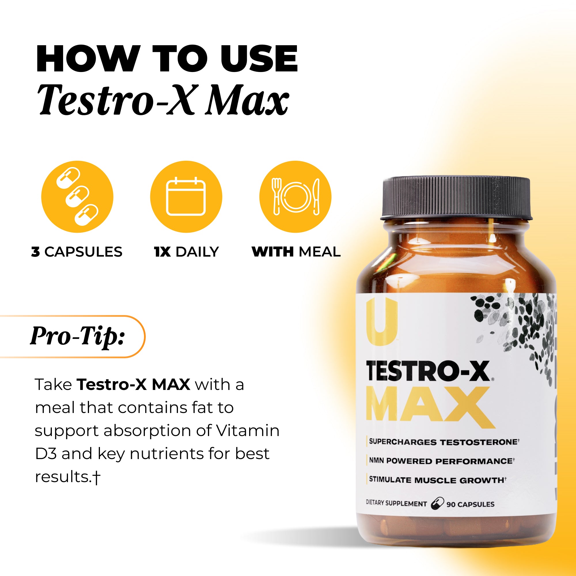 Testro-X MAX: 2 Pack Bundle Capsule UMZU