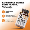Vitamin D3 + K2 : 3 Pack Bundle Capsule UMZU