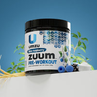 Zuum Pre-Workout Blue Raspberry: Energy, Pump & Stamina