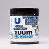 Zuum Pre-Workout Blue Raspberry: 3 Pack Bundle Powder UMZU