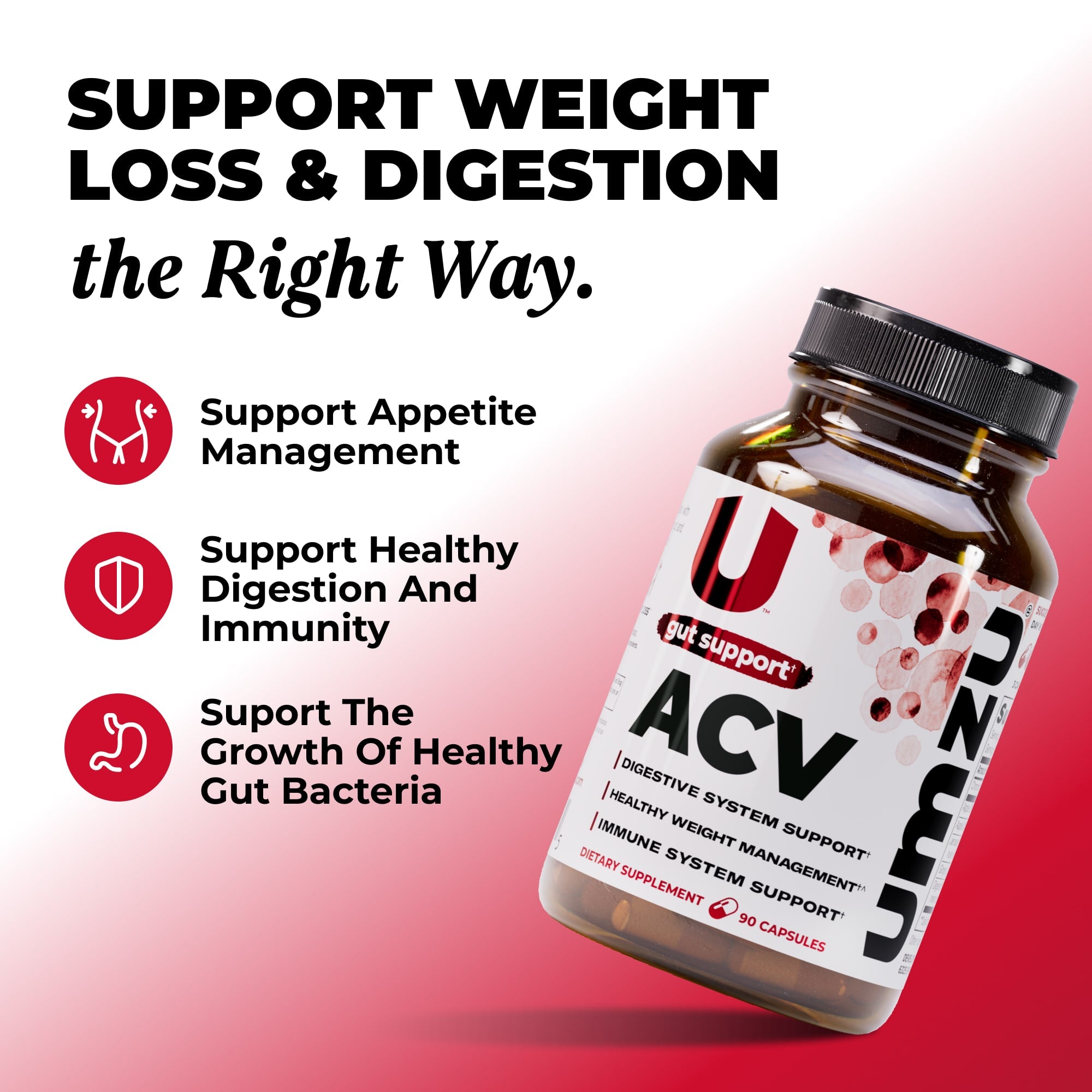 zuACV + Prebiotics: FBM Listing Capsule UMZU