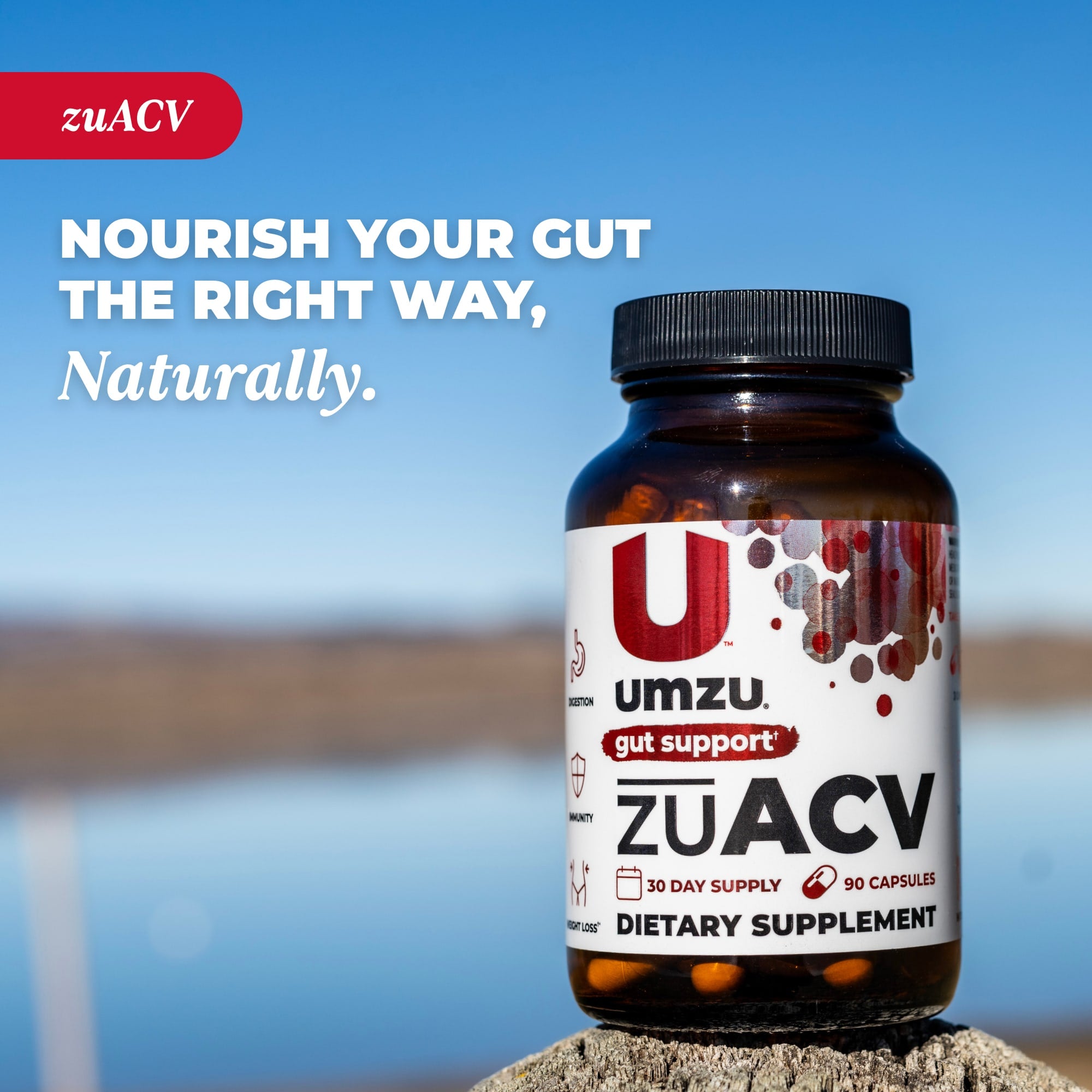 zuACV + Prebiotics: FBM Listing Capsule UMZU