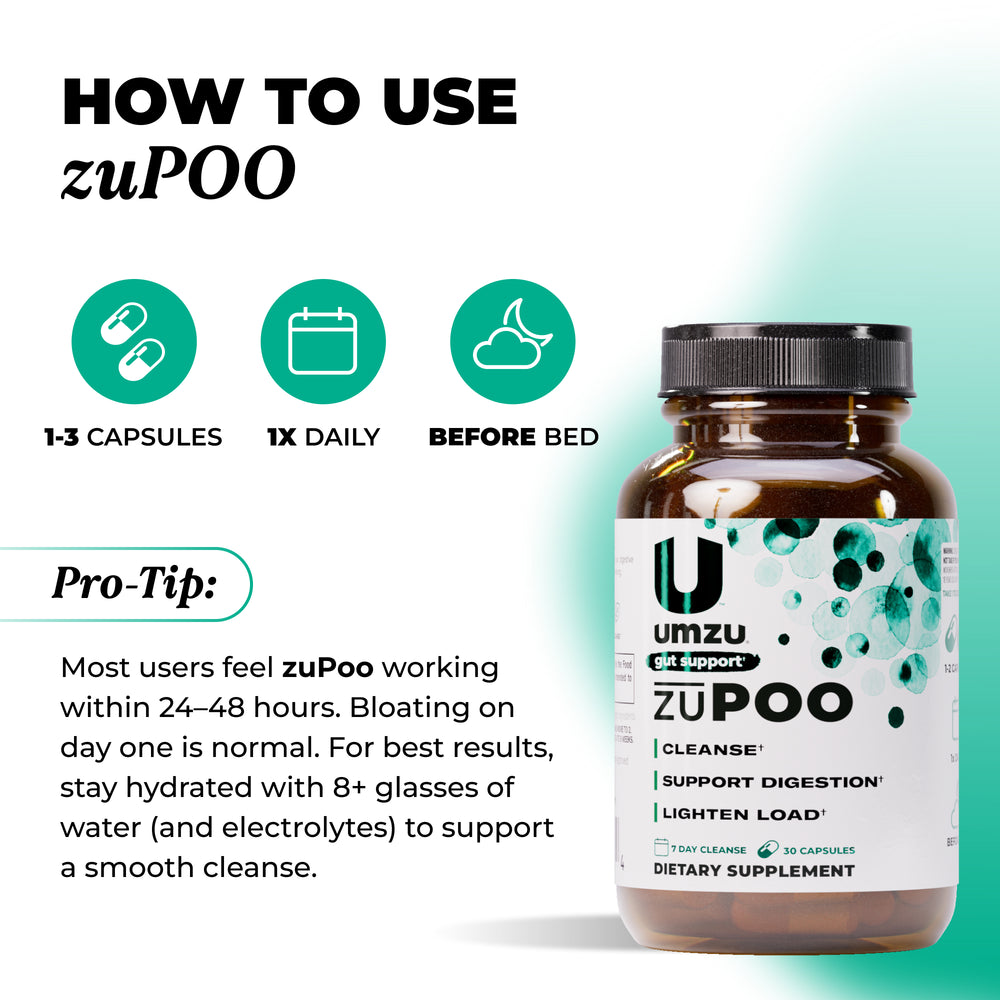 zuPoo: Colon Cleanse & Gut Support Capsule UMZU