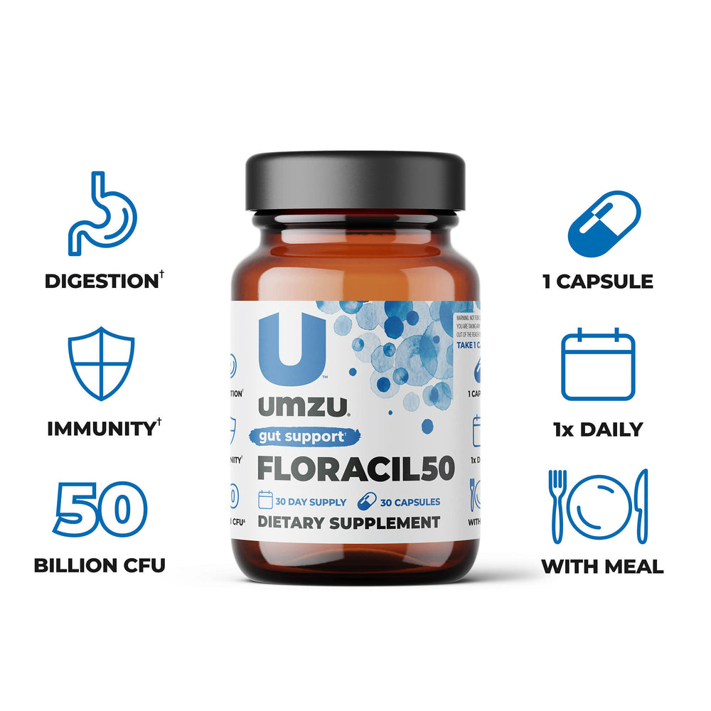 Floracil50 & Testro-X Bundle: Gut & Hormonal Support Bundles UMZU   