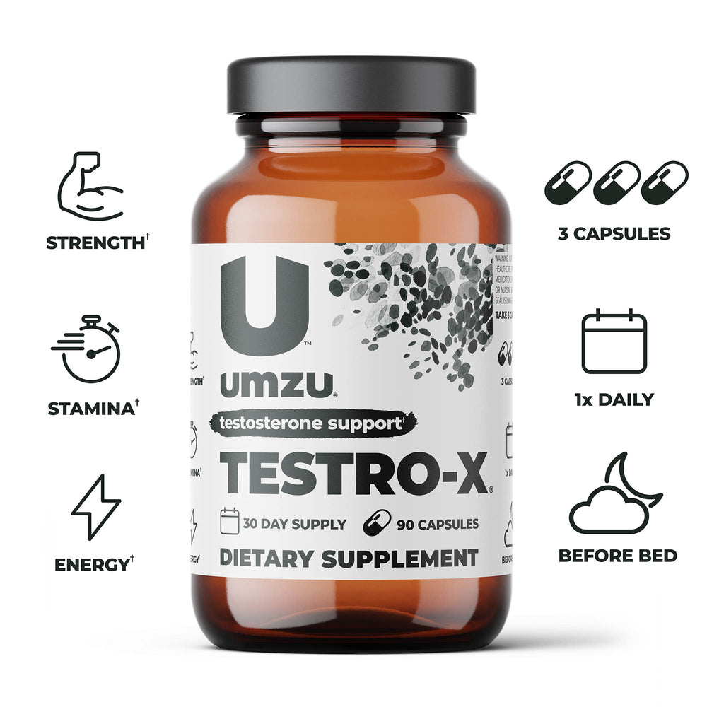 Floracil50 & Testro-X Bundle: Gut & Hormonal Support Bundles UMZU   